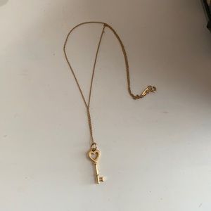 Tiffany Rose gold heart locket necklace